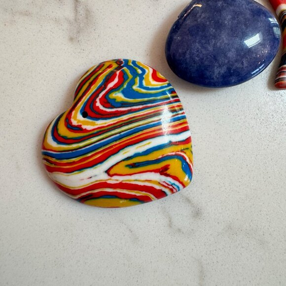 Crystal and Gemstone Pendant Lot - Picture 8 of 9